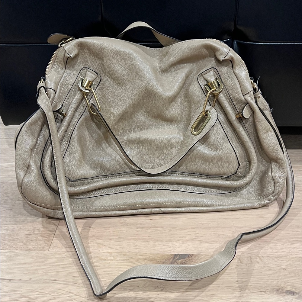 Chloé Paraty handbag in beige